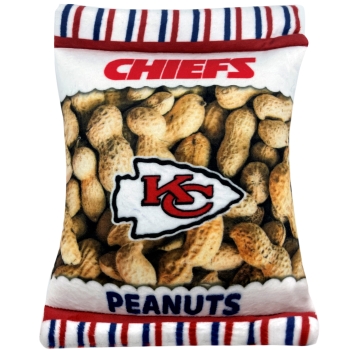 Kansas City Chiefs- Plush Peanut Bag Toy